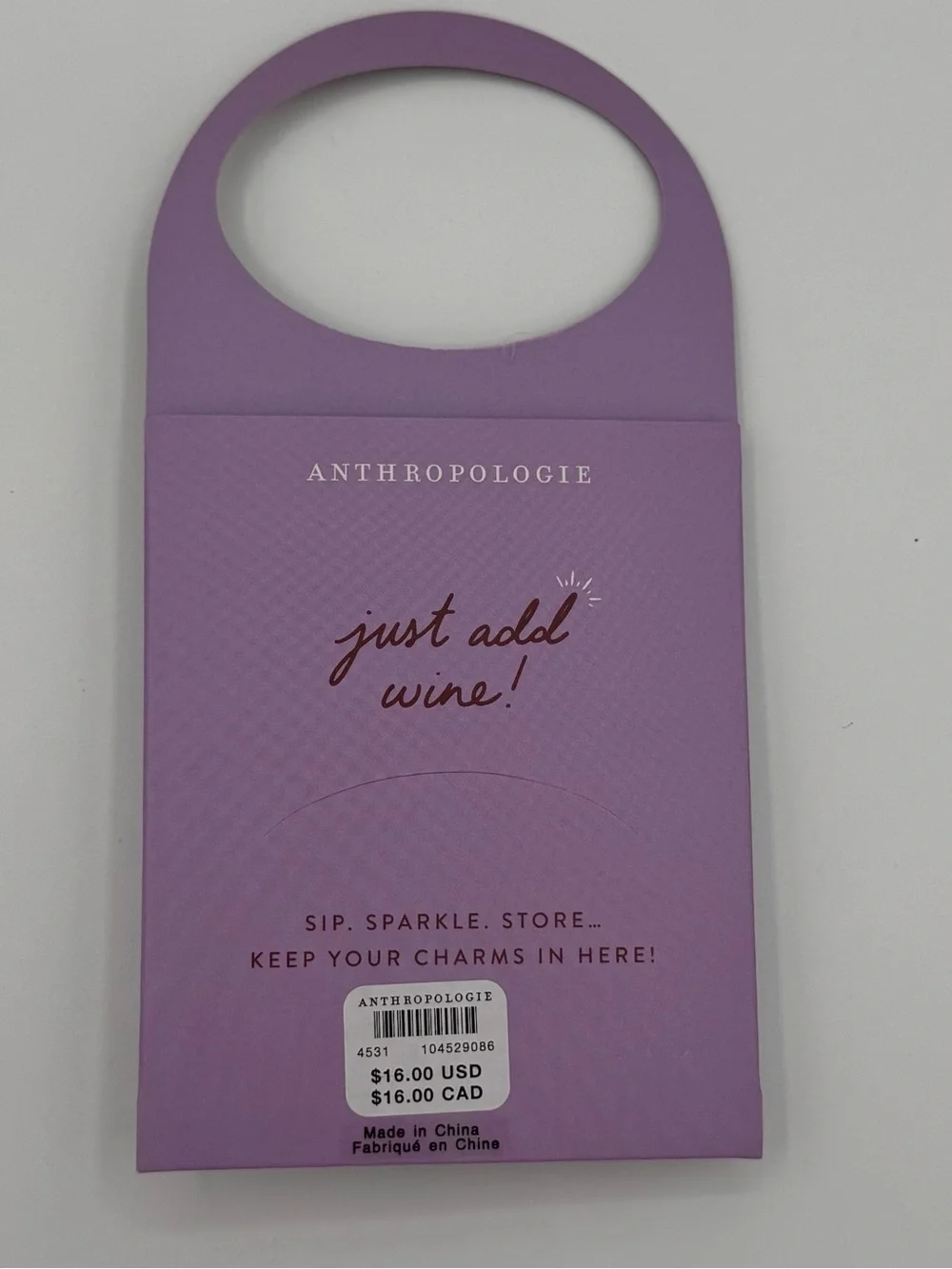 Anthropologie Berry Sweet Cocktail Charms
